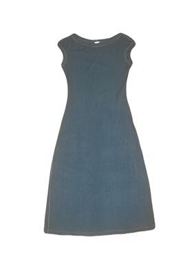 Angelrox Bamboo Stretch Sleeveless Mini Dress in Green, Women’s size 2/4